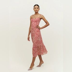 NWT REFORMATION ENYA DRESS XS